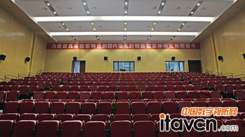 仁歌視聽助力中國人民解放軍某部報告廳