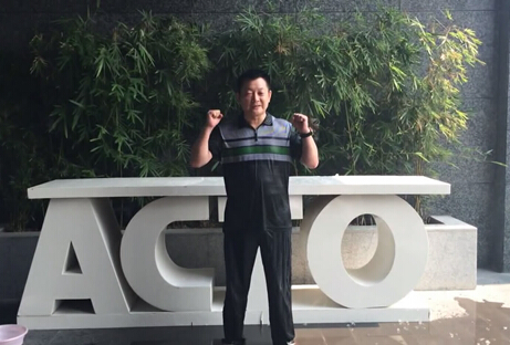 雅圖董事長謝敬冰桶挑戰傳遞愛