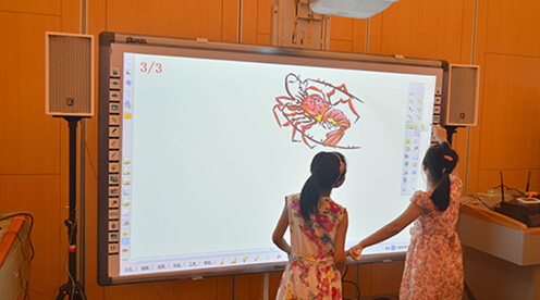 印天電容白板驚艷廈門多媒體交流會受贊