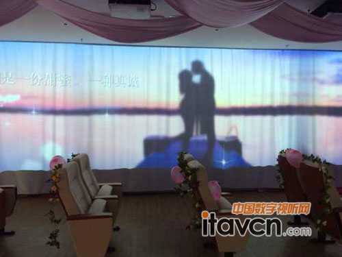 雅圖新媒體打造民政局頒證大廳