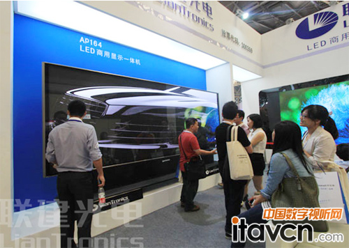 聯建光電V•Me小間距 引爆上海數字標牌展極清亮點