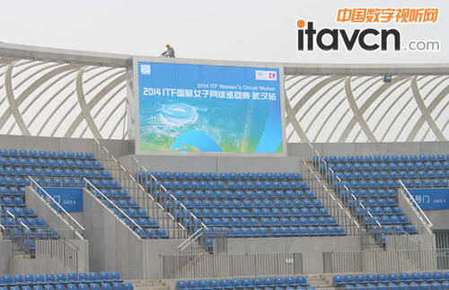 絢麗開拍,恩倍思LED顯示屏助力光谷國際網球中心添光彩
