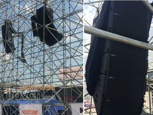 TWAUDIO領秀2014上海展戶外競技場