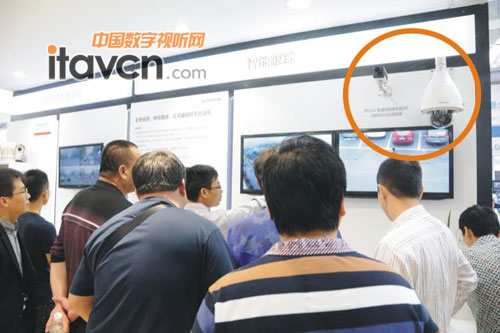 展會上科達智能跟蹤系統總是最吸引人關注