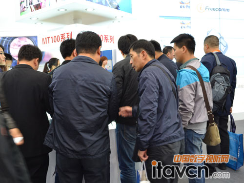 捷視飛通展臺人氣爆棚