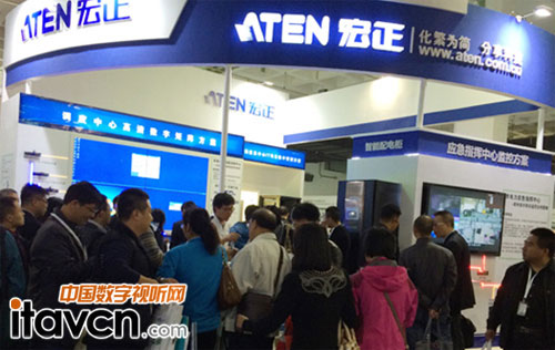 宏正展臺人氣爆棚