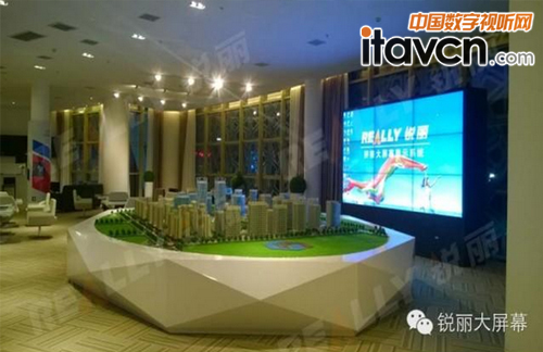 銳麗大屏幕銀川寧港售樓中心
