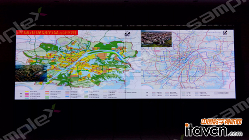 昆明電力教育分部60寸等離子拼接