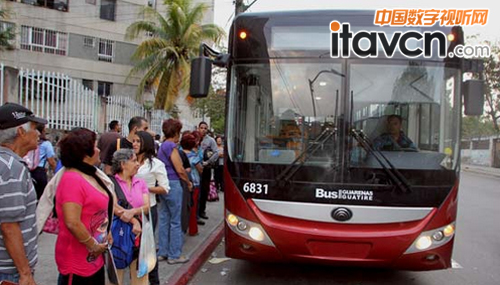 勁元科技—3G車載廣告機助力宇通開拓南美市場