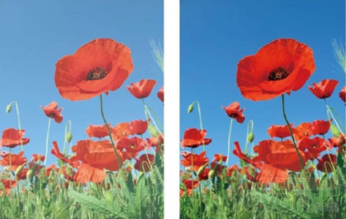 PJ K360高清晰對比度投影效果對比圖