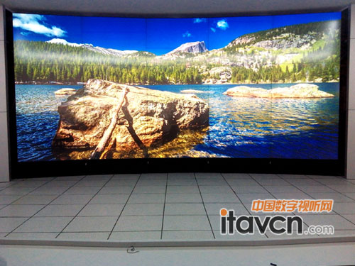 3X5 DLP 6°弧形背投拼接