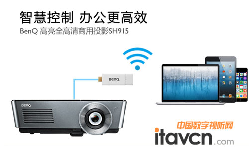 明基SH915全高清高亮節能商務投影機