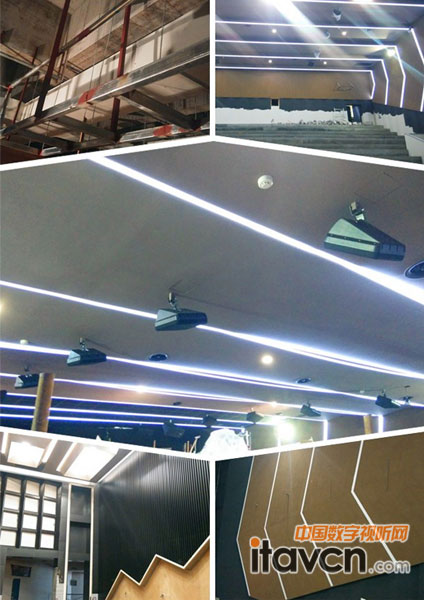 建設中的浙江金華光影國際影城激光巨幕廳