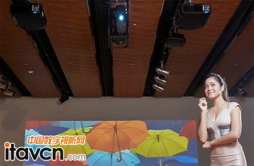 高階展演智慧雙燈投影