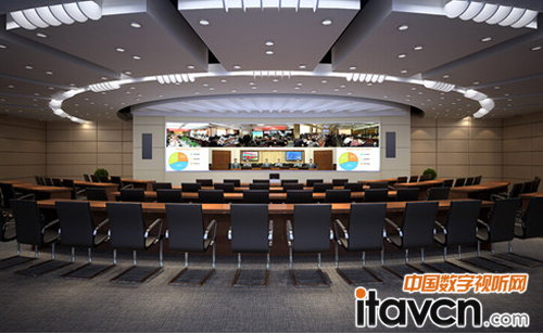 圖片說明:華為MAXPRESENCE智真解決方案