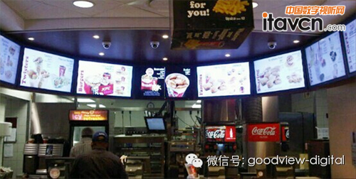 漢堡王推廣PHILIPS數字標牌