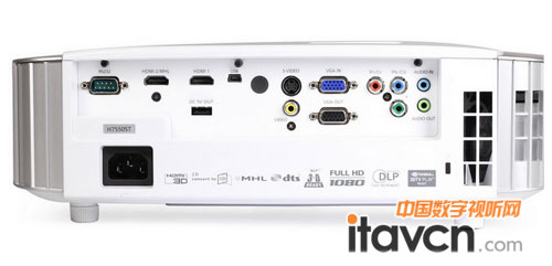 宏碁家用投影機H7550BD相關接口