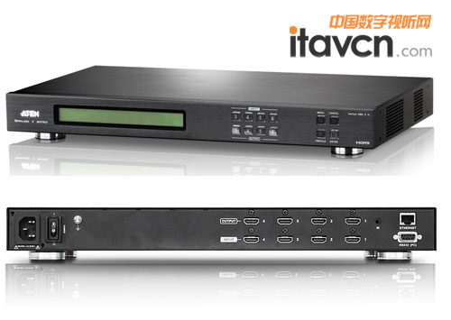 ATEN推矩陣式影音切換器VM5404H 可升頻