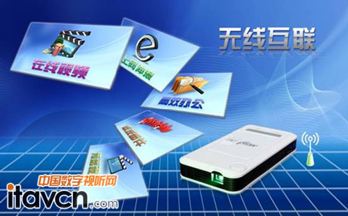 美高G3卓越微投內置系統 快速上網