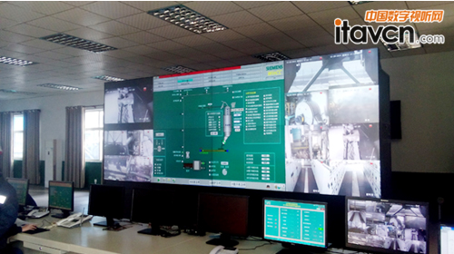 大屏現場運行畫面