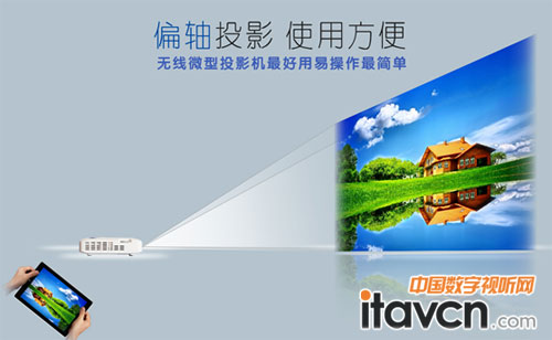 美高G10微型 偏軸功能 投影更方便