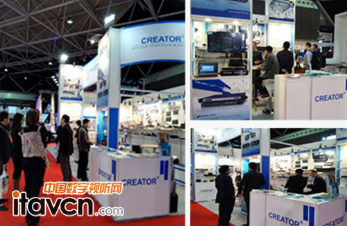 CREATOR快捷展位人流涌動