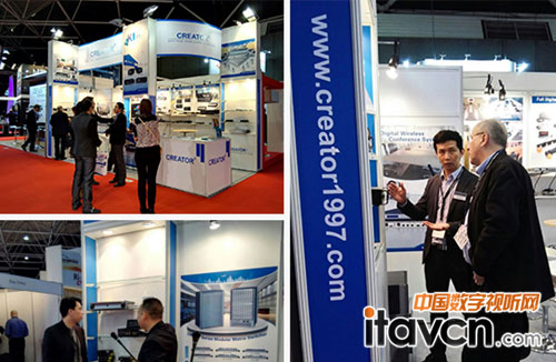 CREATOR快捷展位人流涌動