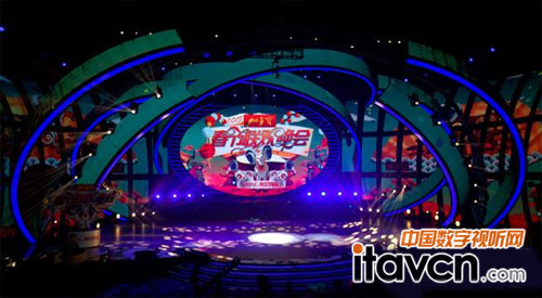 百變燈王榮登2015湖南衛(wèi)視春晚舞臺