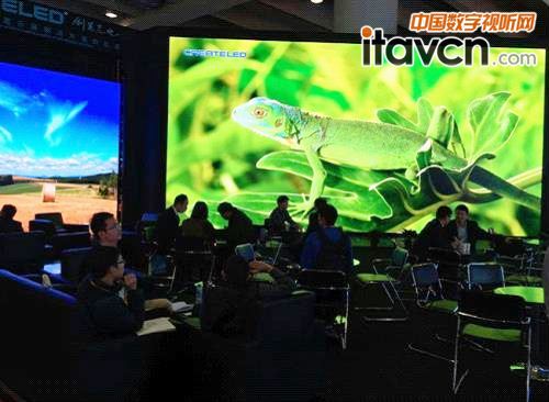小間距大屏幕 創(chuàng)顯重磅新品亮相廣州國際LED展