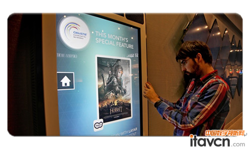 科視Christie的首個(gè)互動(dòng)實(shí)驗(yàn)性數(shù)字標(biāo)牌