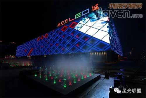 光立方LED城燈光秀