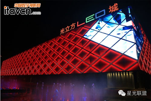 光立方LED城燈光秀