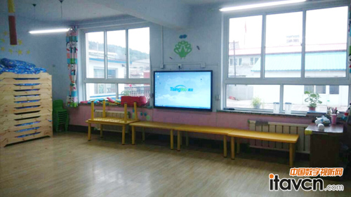 已安裝完工的教室