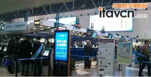 數字標牌進機場 南航部署數字化信息網