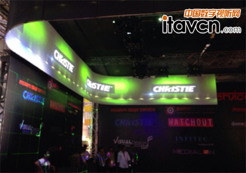 2015印度音像展(PALMEXPO)科視CHRISTIE視覺解決方案助力投影映射燈光表演
