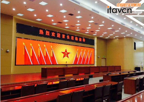 洲明小間距LED顯示屏燎原大西北