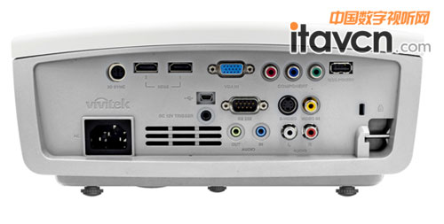 Vivitek(麗訊)H1186接口豐富支持MHL連接功能