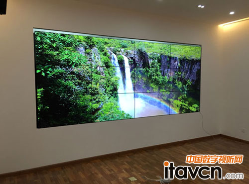 清投高清液晶應用于山東某市糧庫