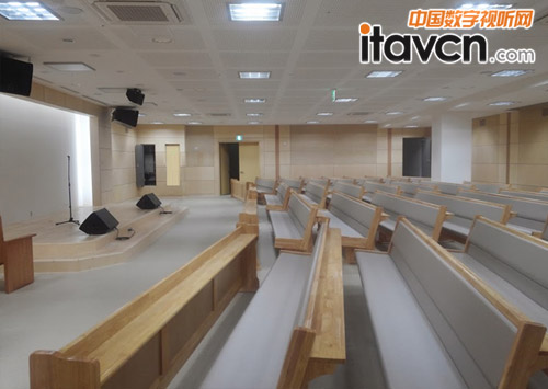 教堂內 C-MARK網絡數字擴聲系統一覽