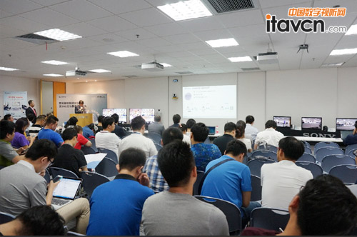 索尼發布會現場