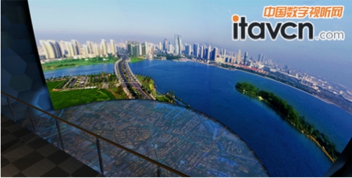 松下投影機蘇州園區(qū)規(guī)劃館案例