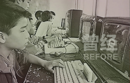 小霸王游戲機與黑白電視經典組合