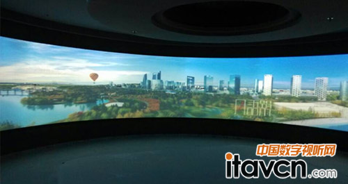 松下投影機新疆克拉瑪依規劃館案例賞析