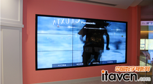 松下拼接屏助力體驗空間CLUXTA