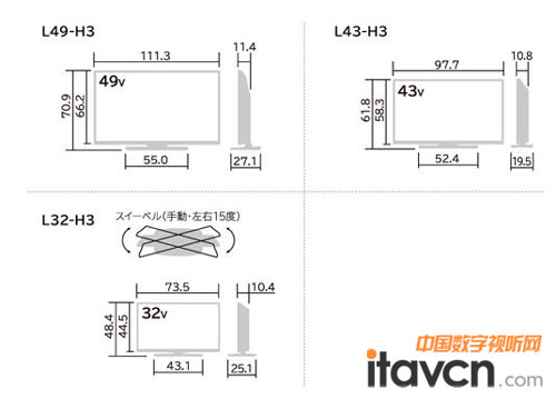 “Wooo系列H3”液晶電視