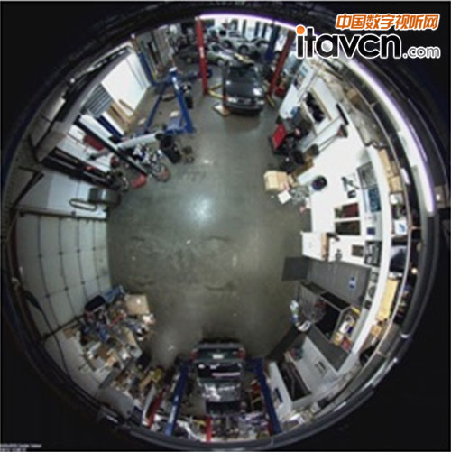 圖示2-大聯大詮鼎代理的OTUS的OT6魚眼效果圖