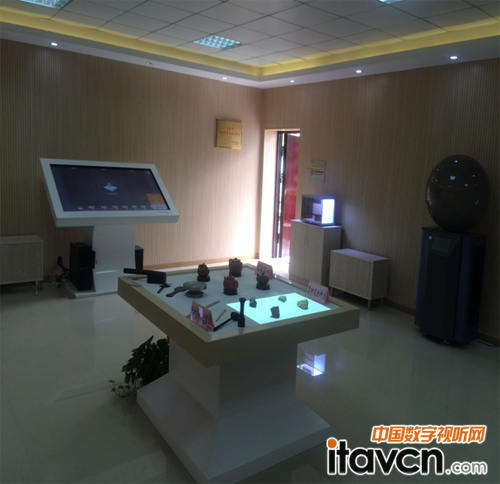 智能展廳已完工