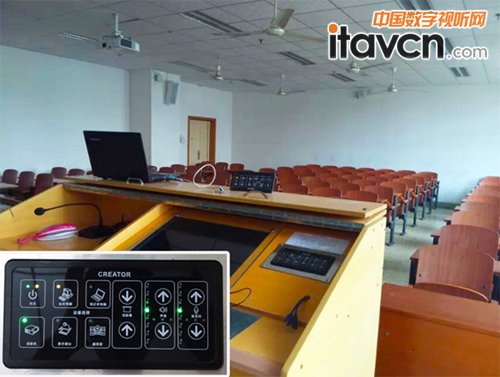 CREATOR快捷云中控智能裝備武漢理工大學(xué)數(shù)百教室