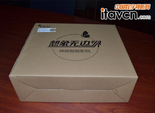 神畫Y1智能投影機精致包裝箱