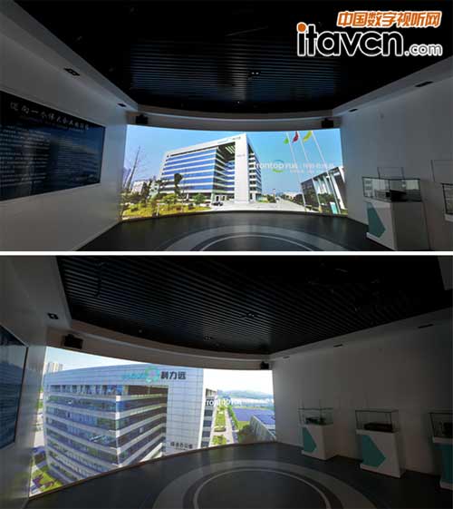 一場光影與科技的盛宴——松下投影機助力湖南科力遠展館